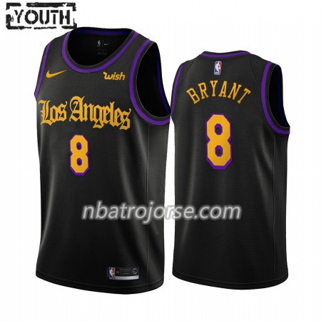 Barn Los Angeles Lakers Tröja Kobe Bryant 8 2019-20 Nike City Creative Swingman